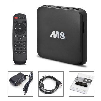 M8S Android QuadCore 2Gb 4K Ultra HD Smart TV Box