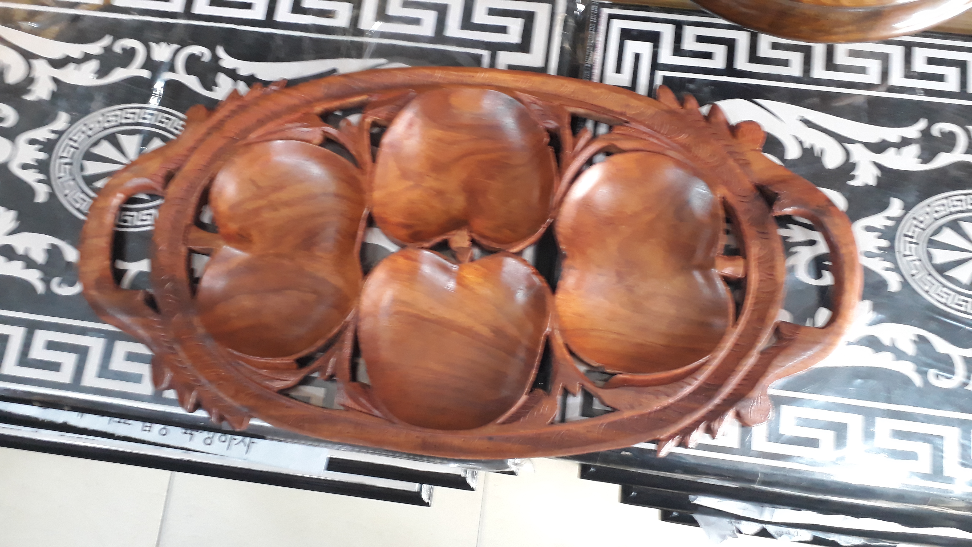 Wooden Dry Fruit Serving Tray_1