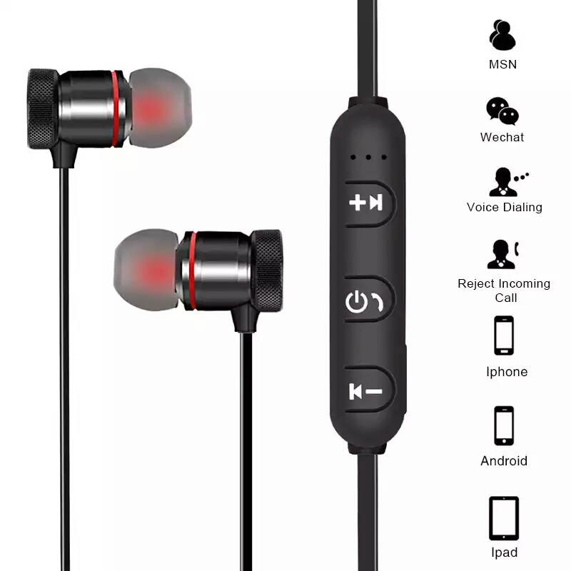 Sports Magnetic Bluetooth Earphones_7