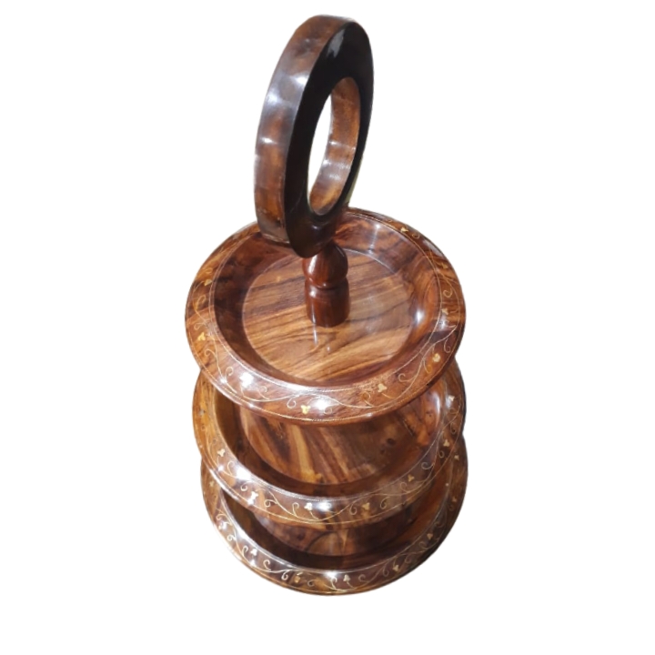 Beautiful Wooden Dry Fruit Stand 18\