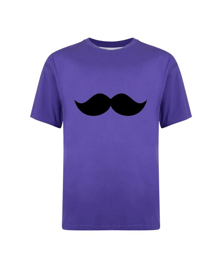 Printed T-Shirt Mustache_2