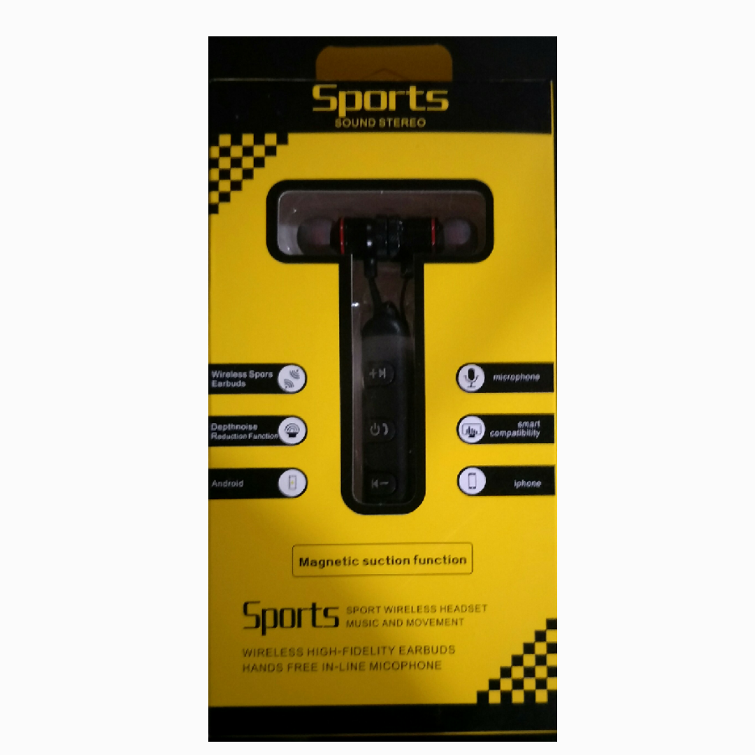 Sports Magnetic Bluetooth Earphones_1