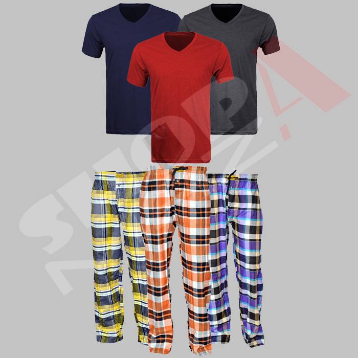 3 Tees + 3 Shorts/Pajamas Deal_1